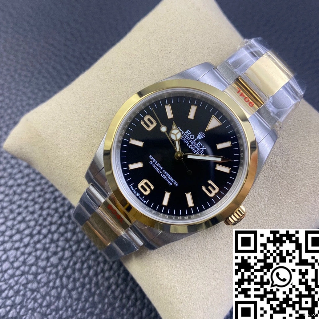 Black Rolex Explorer Dial EW Factory M124273-0001 0121